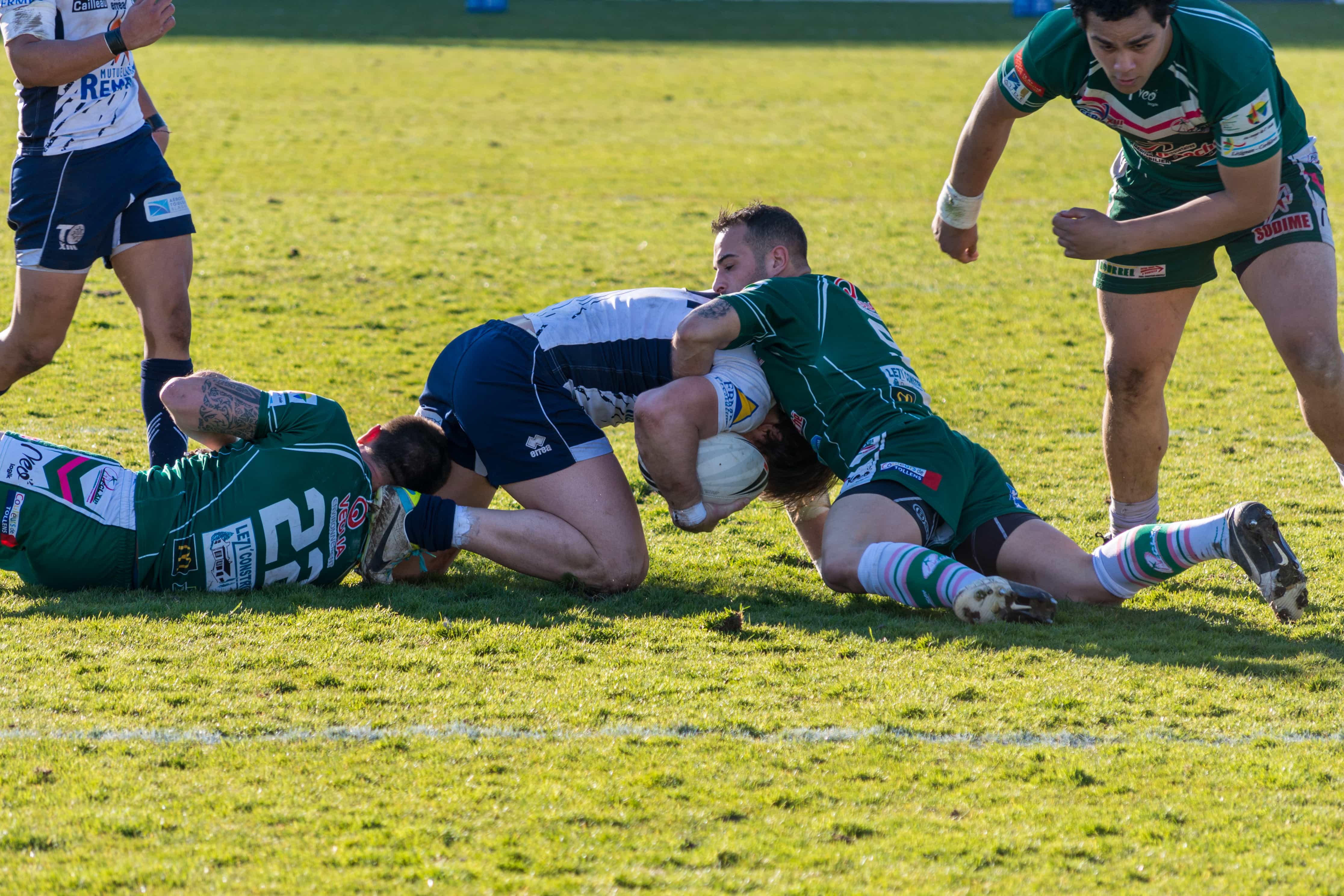 Photo de rugby à XIII – TOULOUSE LEZIGNAN 14