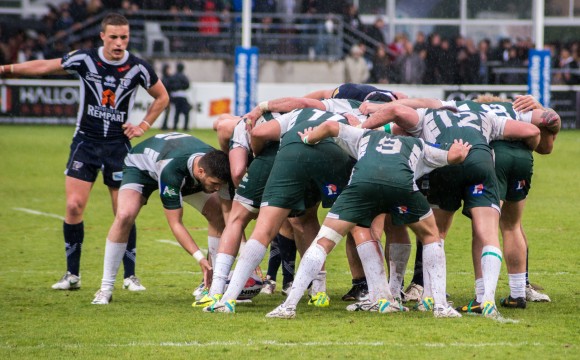 Demi finale de championnat de France de Rugby à XIII.