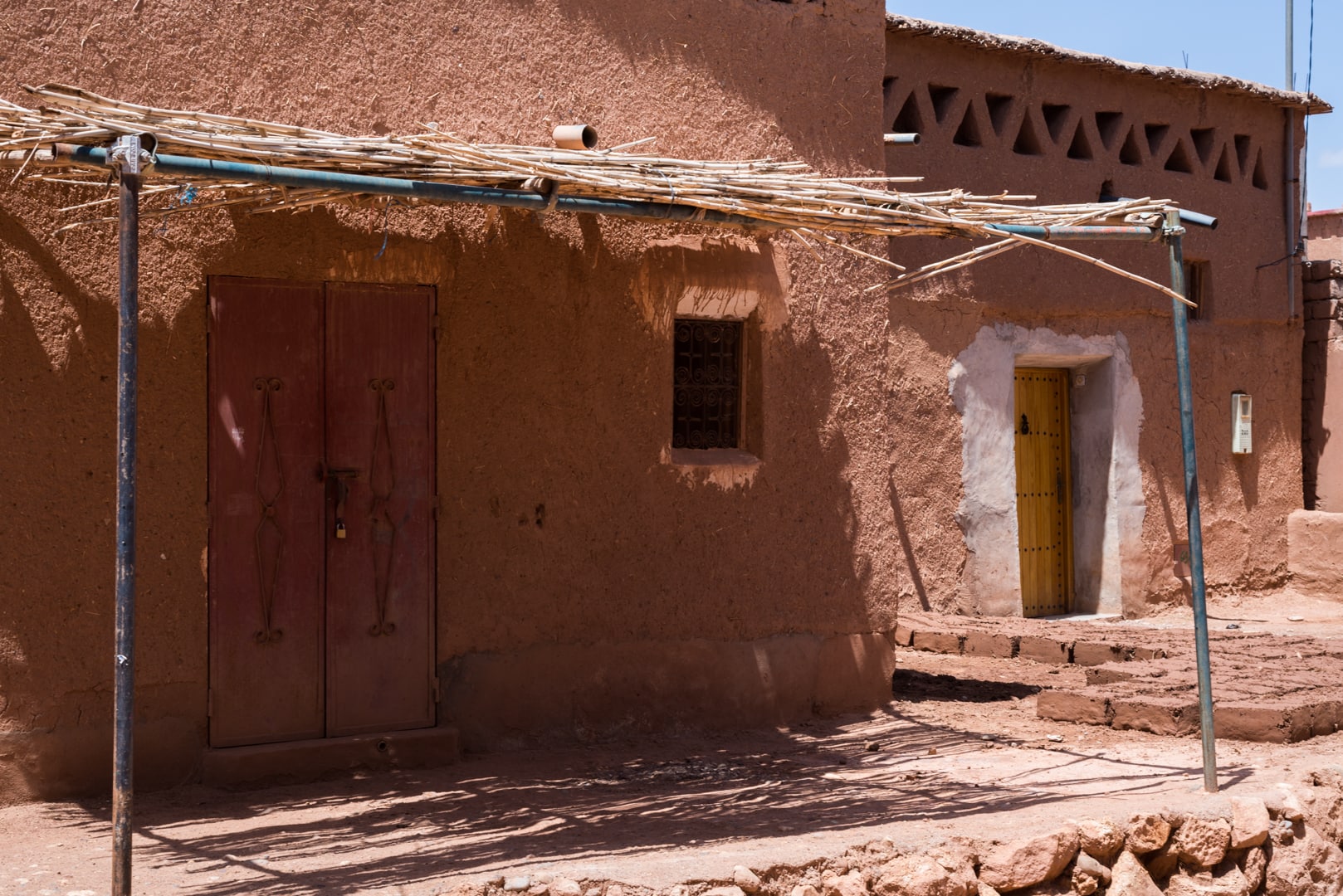 photo d'un village berbère à Ait Ben Haddou Maroc 11