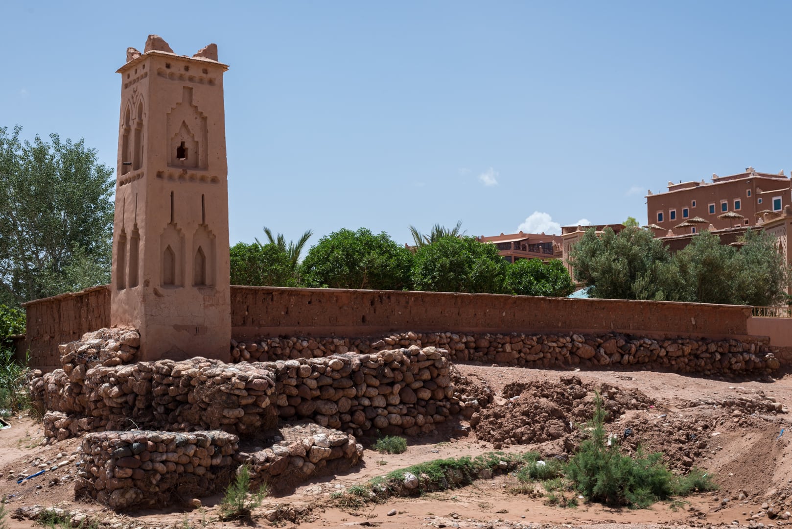 photo d'un village berbère à Ait Ben Haddou Maroc 8