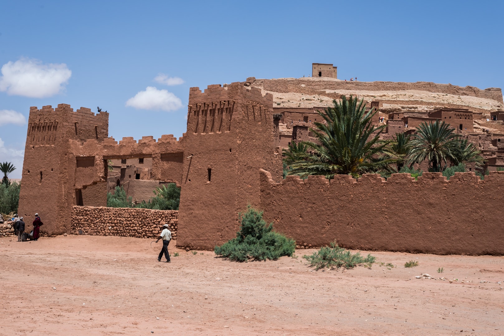 photo d'un village berbère à Ait Ben Haddou Maroc 7